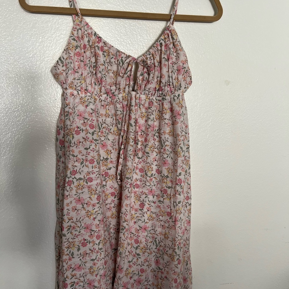 RSQ Pink and White Floral Dress